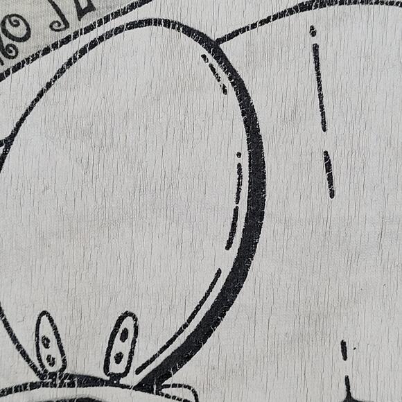 Vintage 90s Drunk Toilet Shirt XL 24x26 Gray USA - Picture 10 of 16